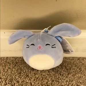 Squishmallow 3.5” Bunny Clip On Sebastian Plush